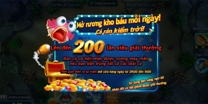 Các bước chơi Bắn Cá “ăn xu” tại EE88