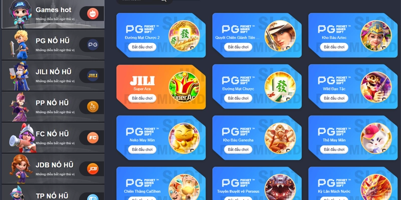 Các dòng game nổ hũ được yêu thích nhất tại EE88
