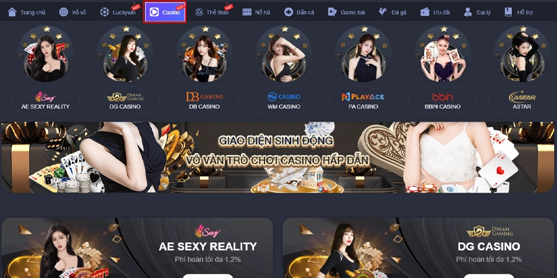 Giới thiệu sơ lược về sảnh casino EE88