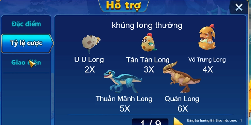 Một số dòng cá thường xuyên xuất hiện trong bắn cá EE88